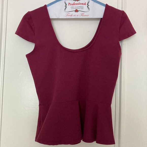 Bebe peplum top large - Picture 7 of 7